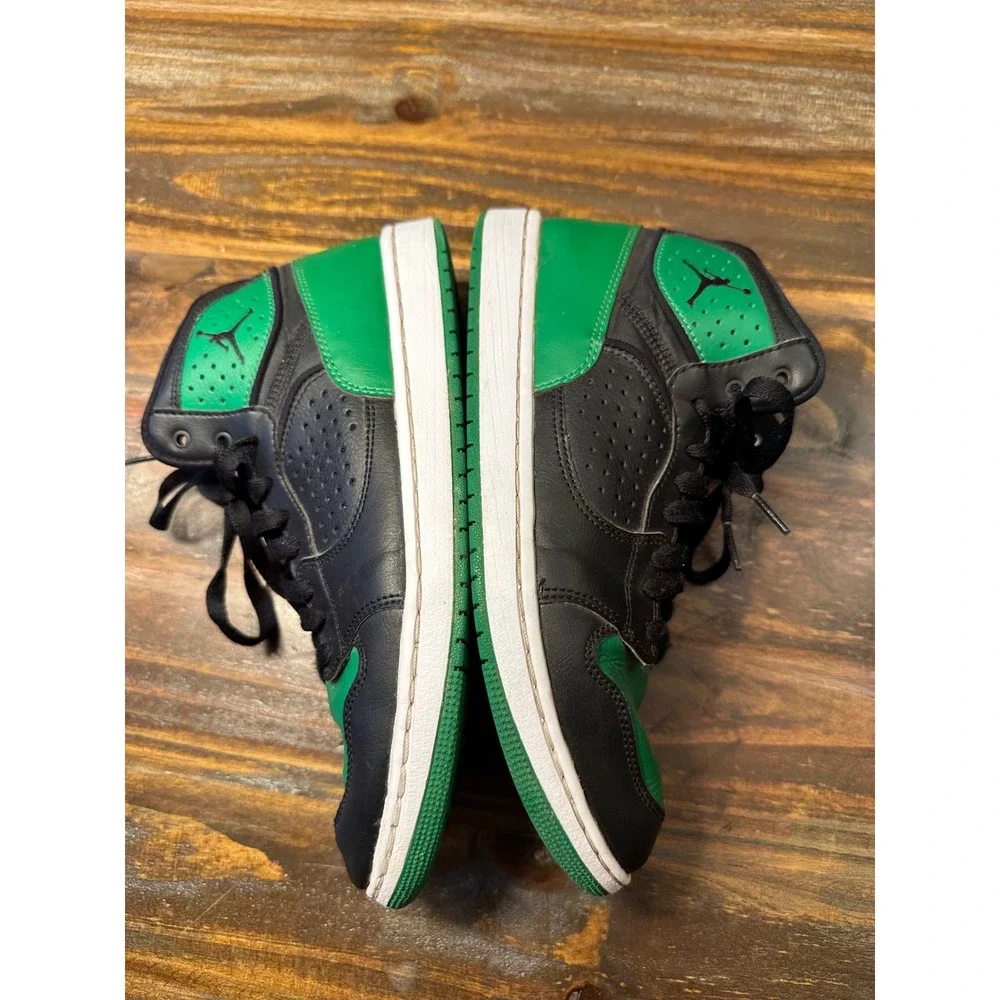 Jordan Jumpman Nike High Top Sneakers Black Green Men's US‎ 8 AR3762 013